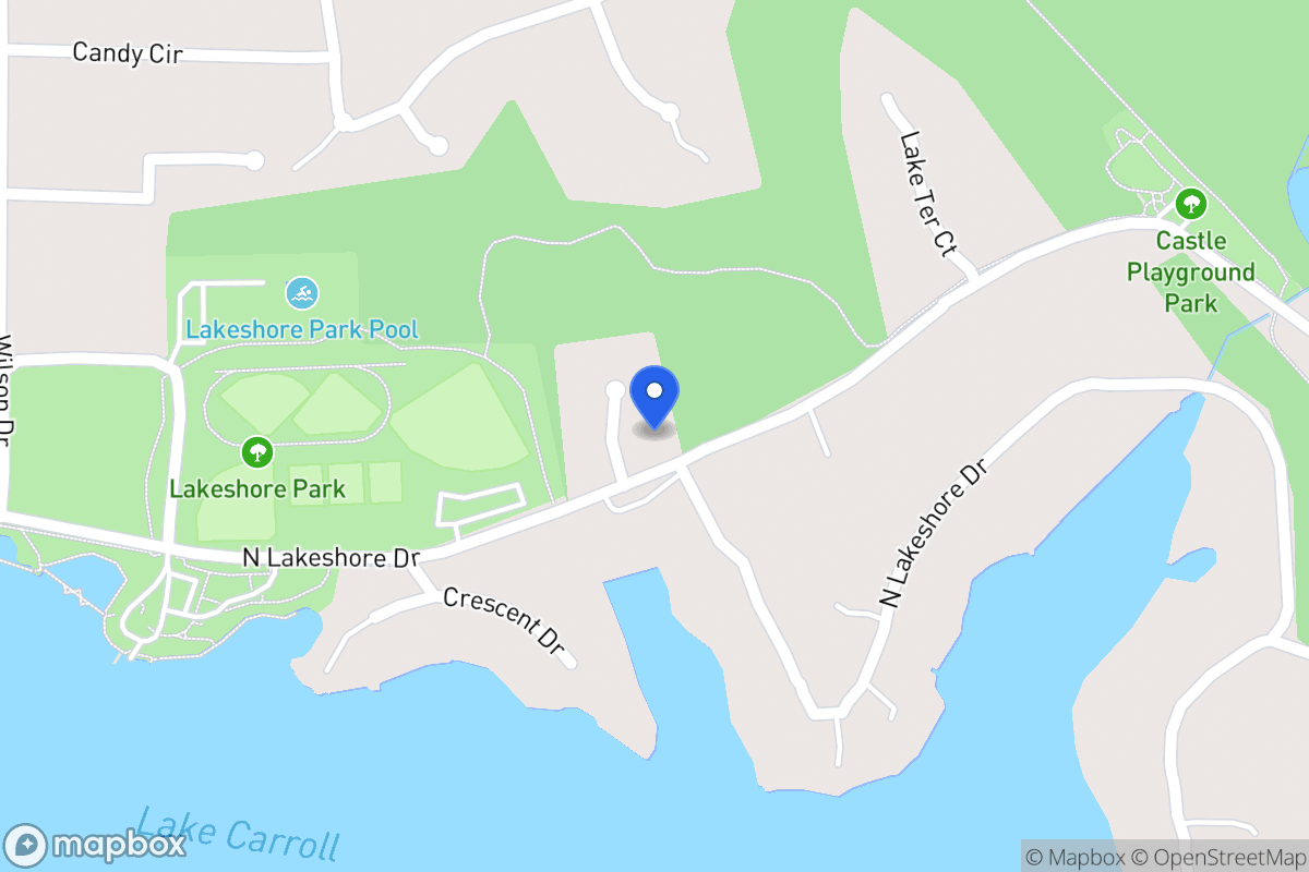 Map of 102 Lake Skiff Ct