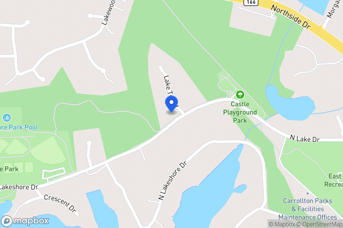 Map of 115 N Lake Dr