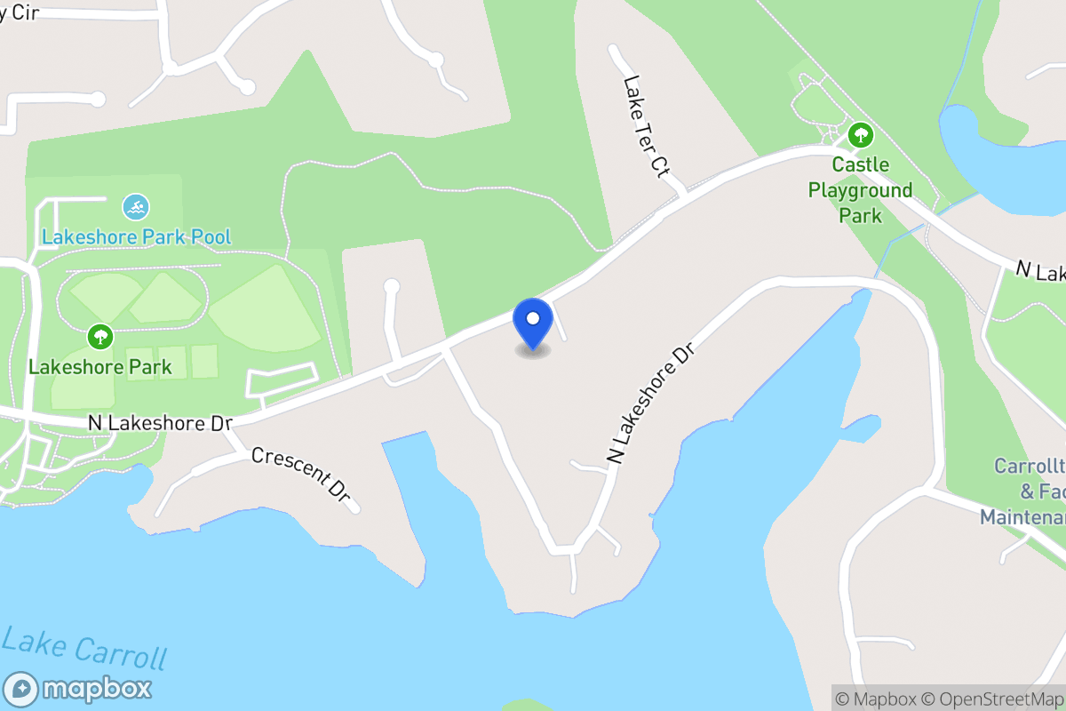 Map of 106 N Lake Dr