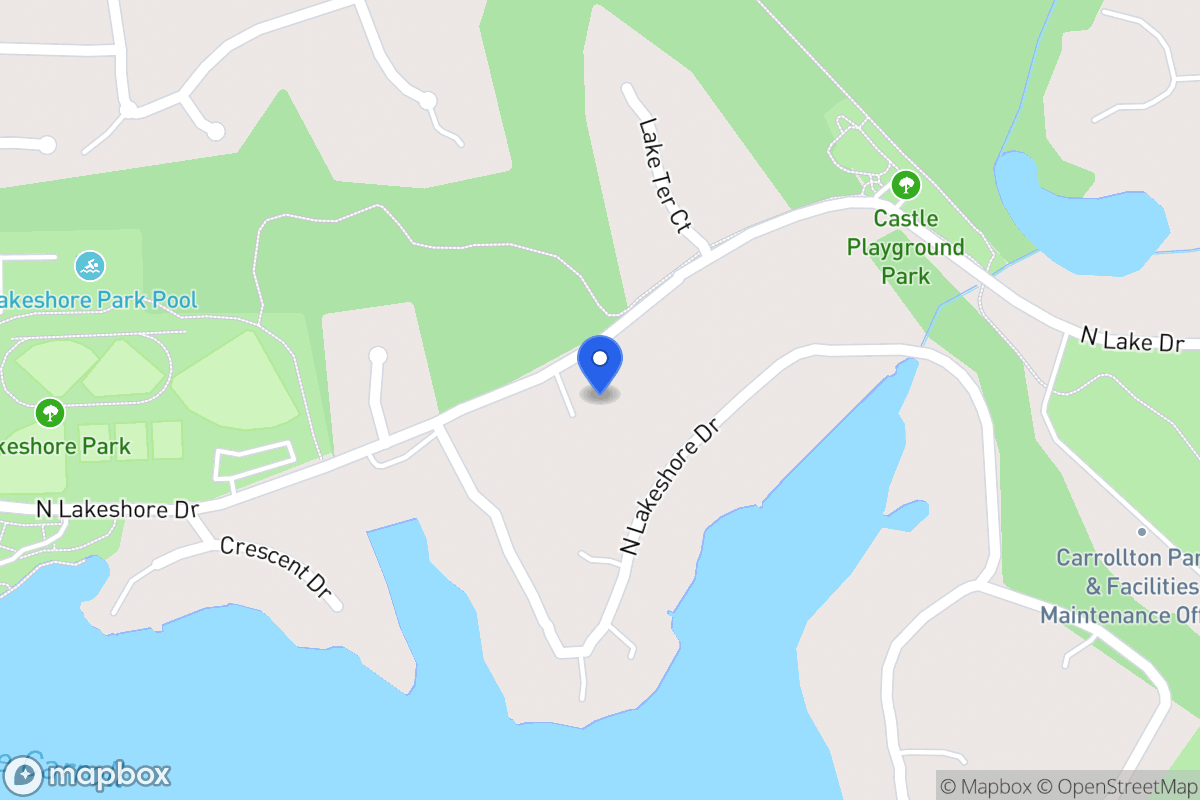 Map of 110 N Lake Dr