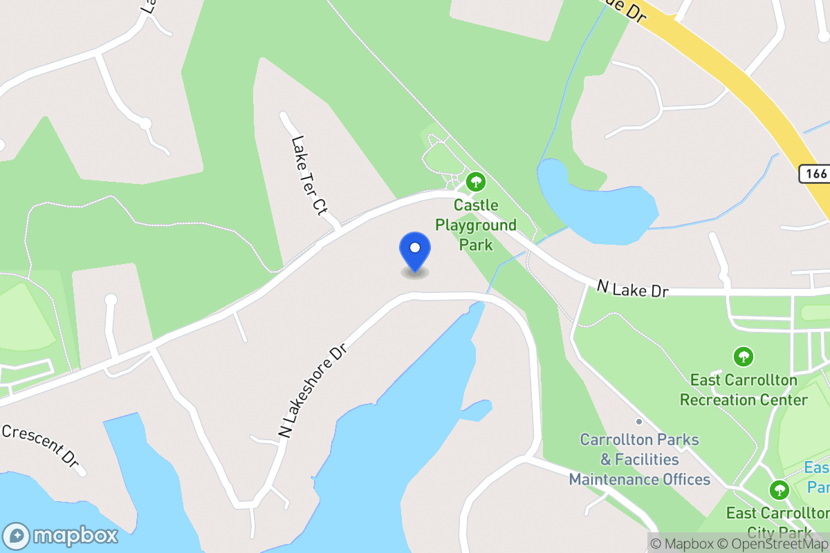 Map of 421 N Lakeshore Dr