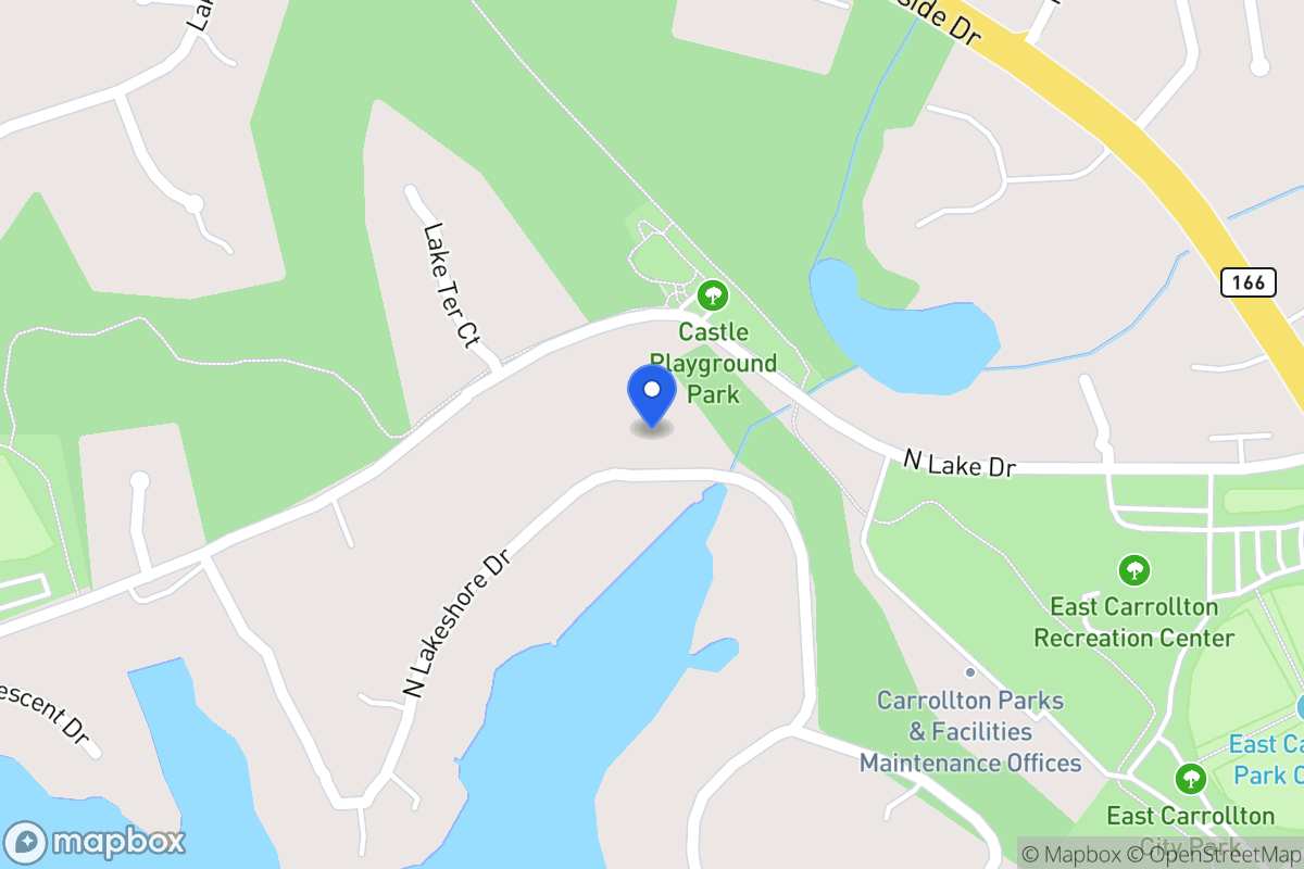Map of 419 N Lakeshore Dr