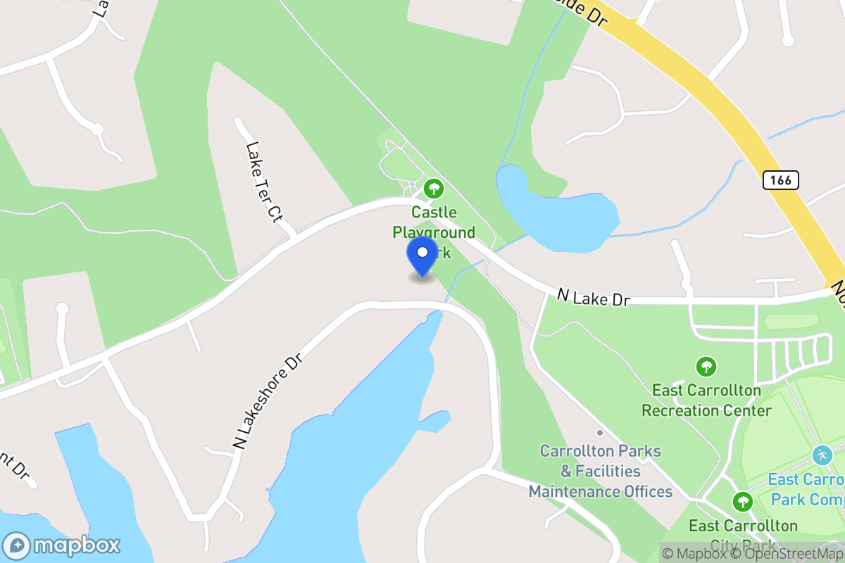 Map of 417 N Lakeshore Dr