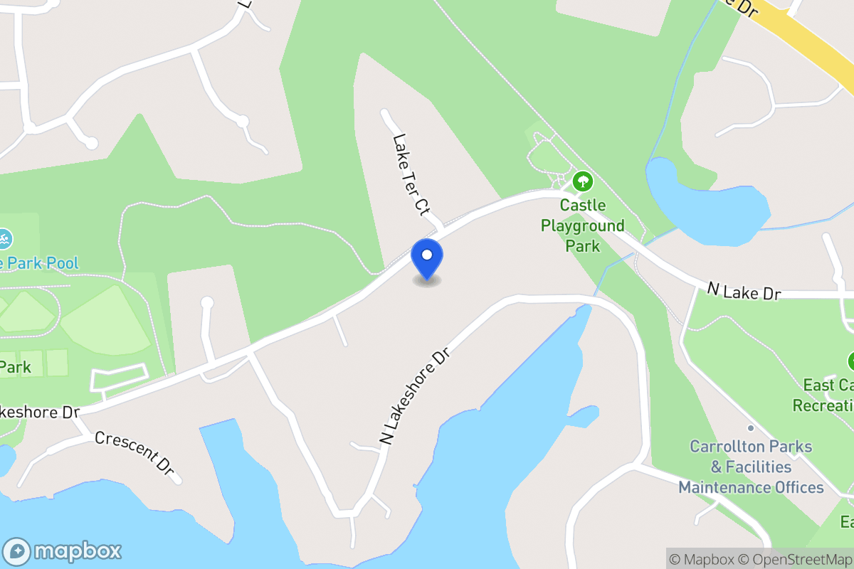 Map of 116 N Lake Dr