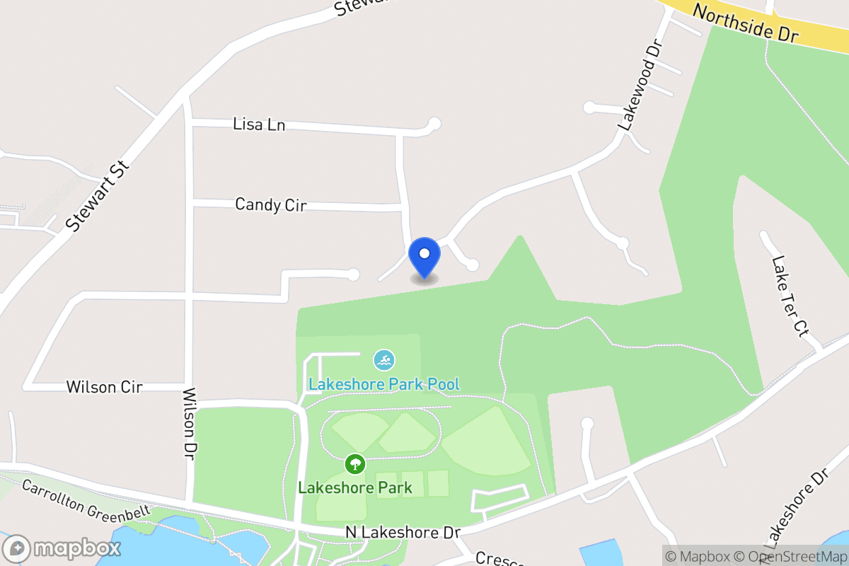 Map of 207 Lakewood Dr