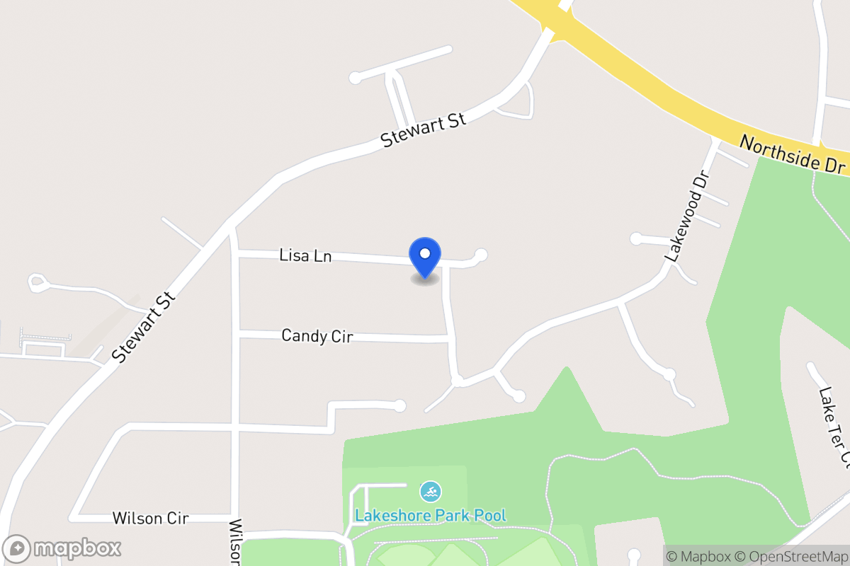 Map of 101 Lakewood Dr