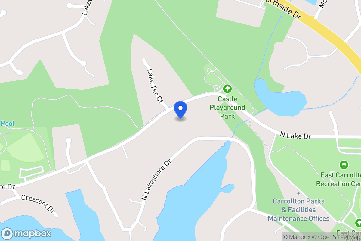 Map of 120 N Lake Dr