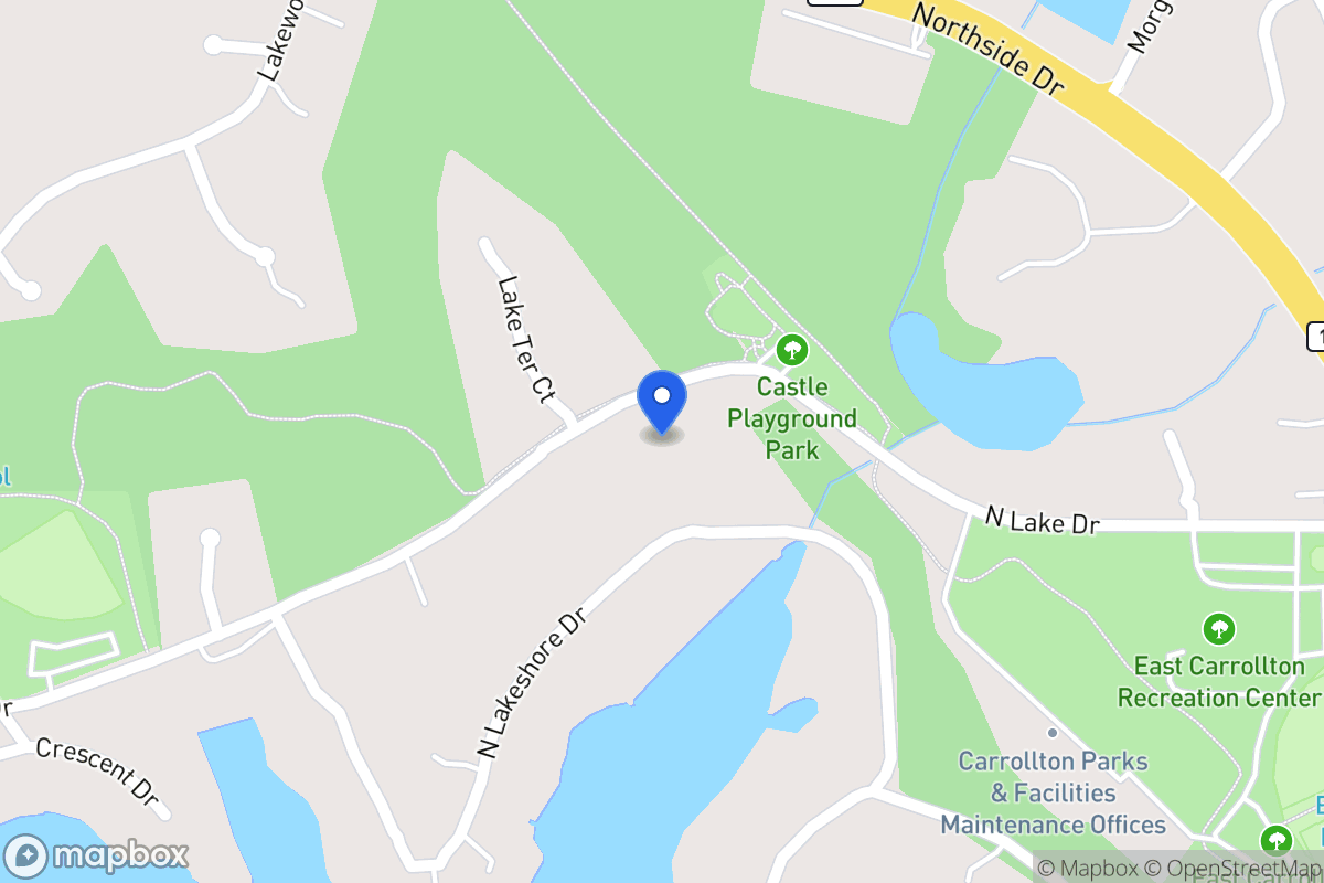 Map of 122 N Lake Dr