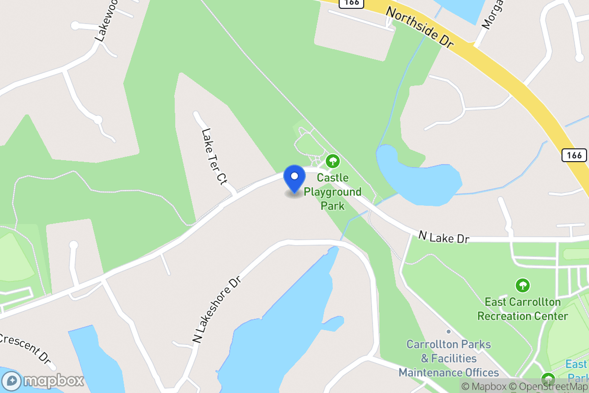 Map of 124 N Lake Dr