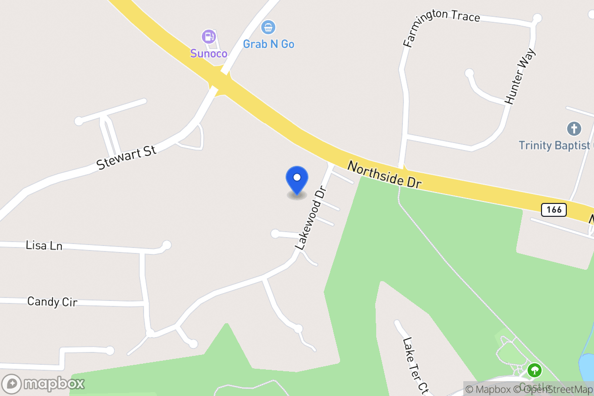Map of 228 Lakewood Dr