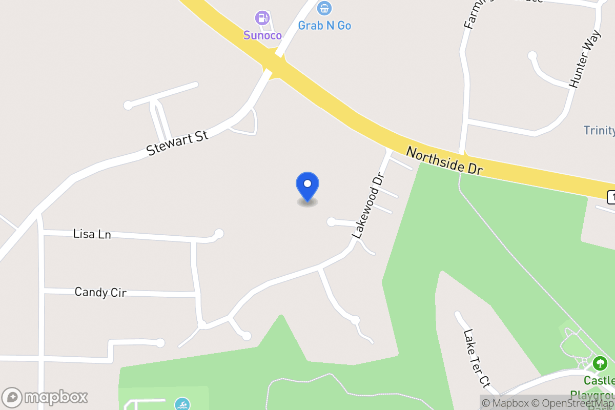 Map of 105 Wimbledon Ct