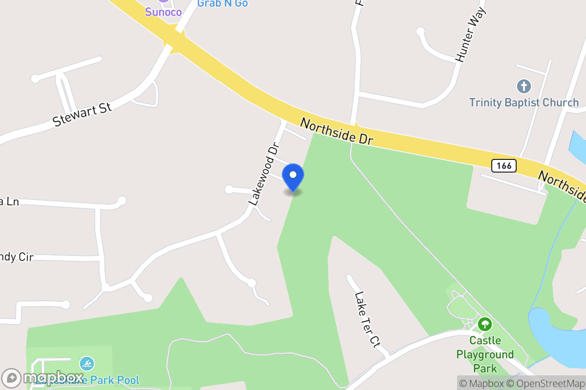 Map of 225 Lakewood Dr