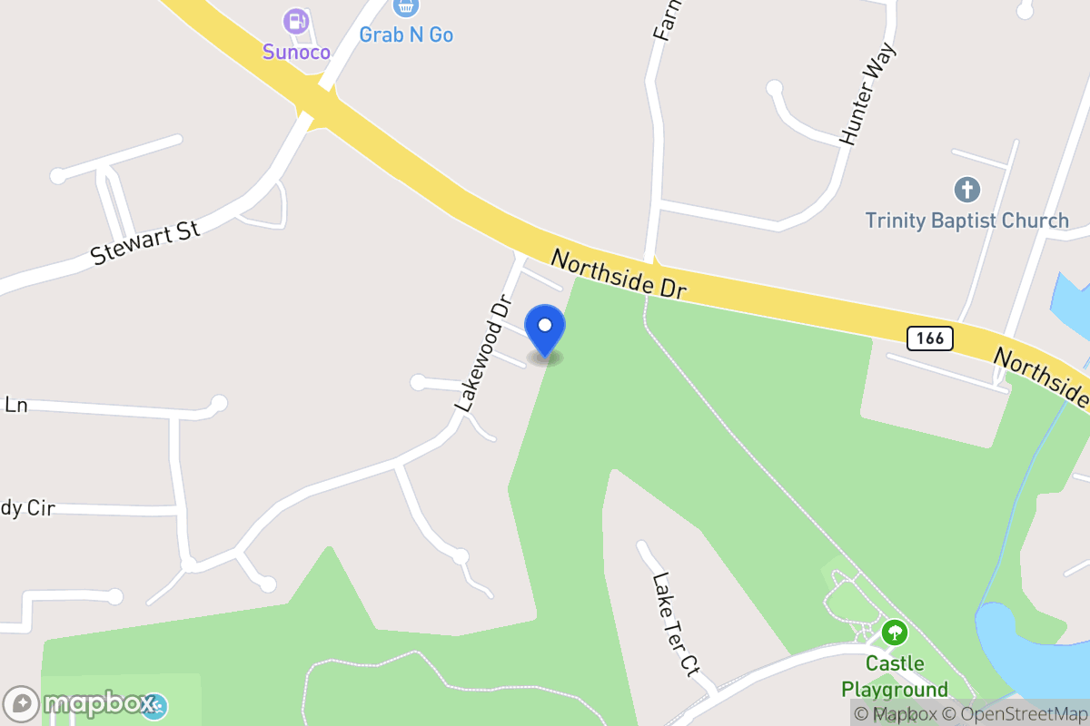 Map of 227 Lakewood Dr