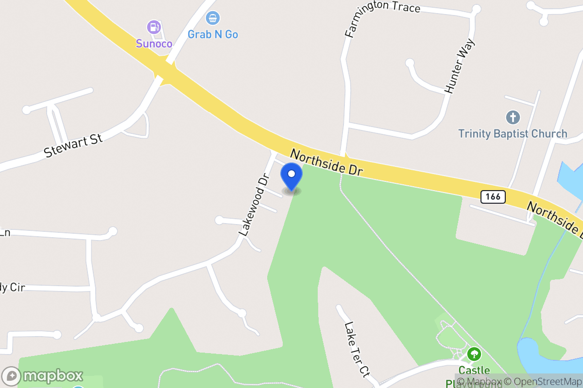 Map of 229 Lakewood Dr