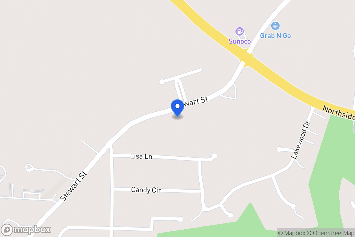 Map of 1295 Stewart St