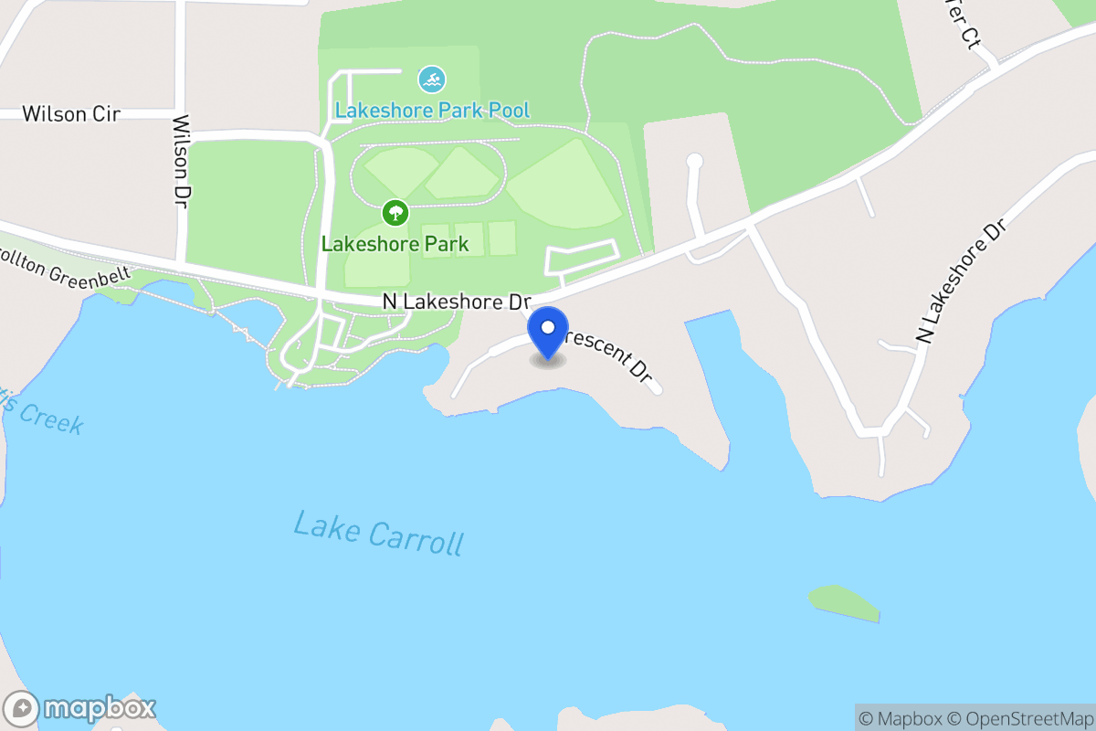 Map of 116 Crescent Dr