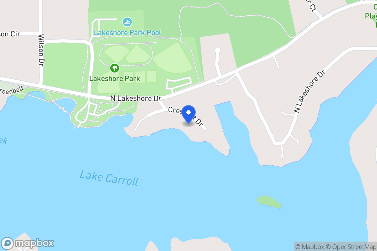 Map of 110 Crescent Dr