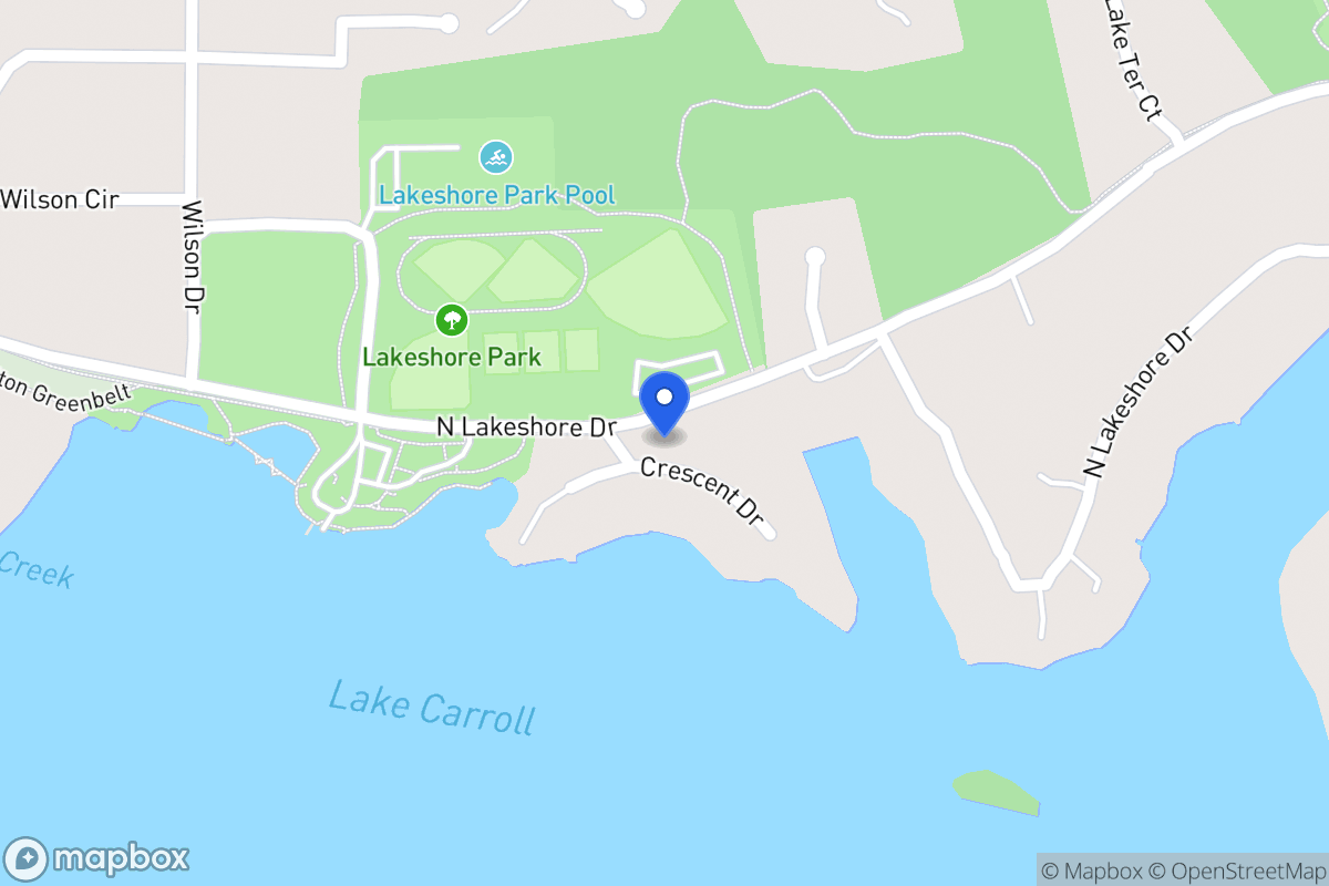 Map of Crescent Dr