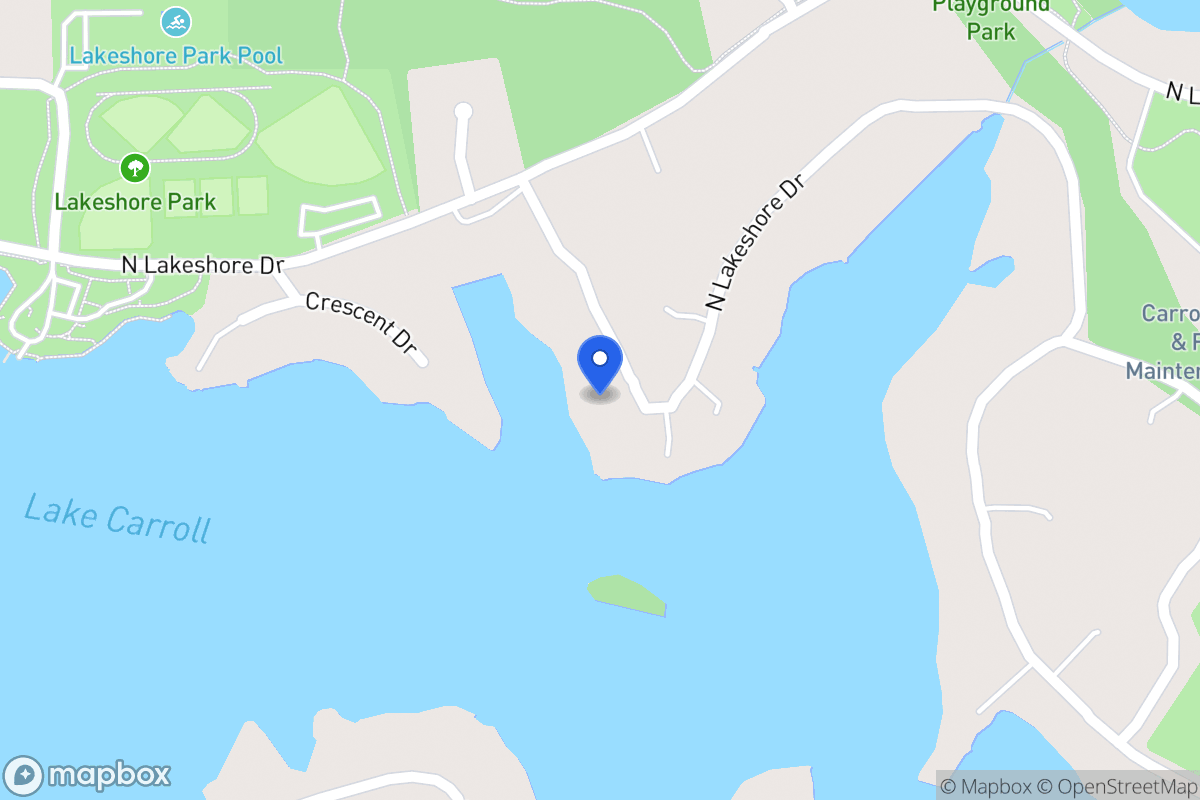 Map of 508 N Lakeshore Dr