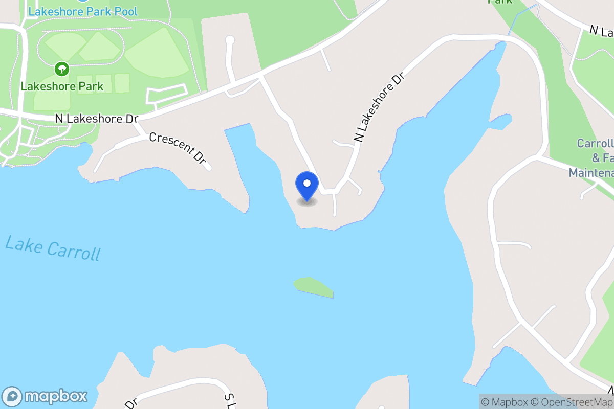 Map of 506 N Lakeshore Dr