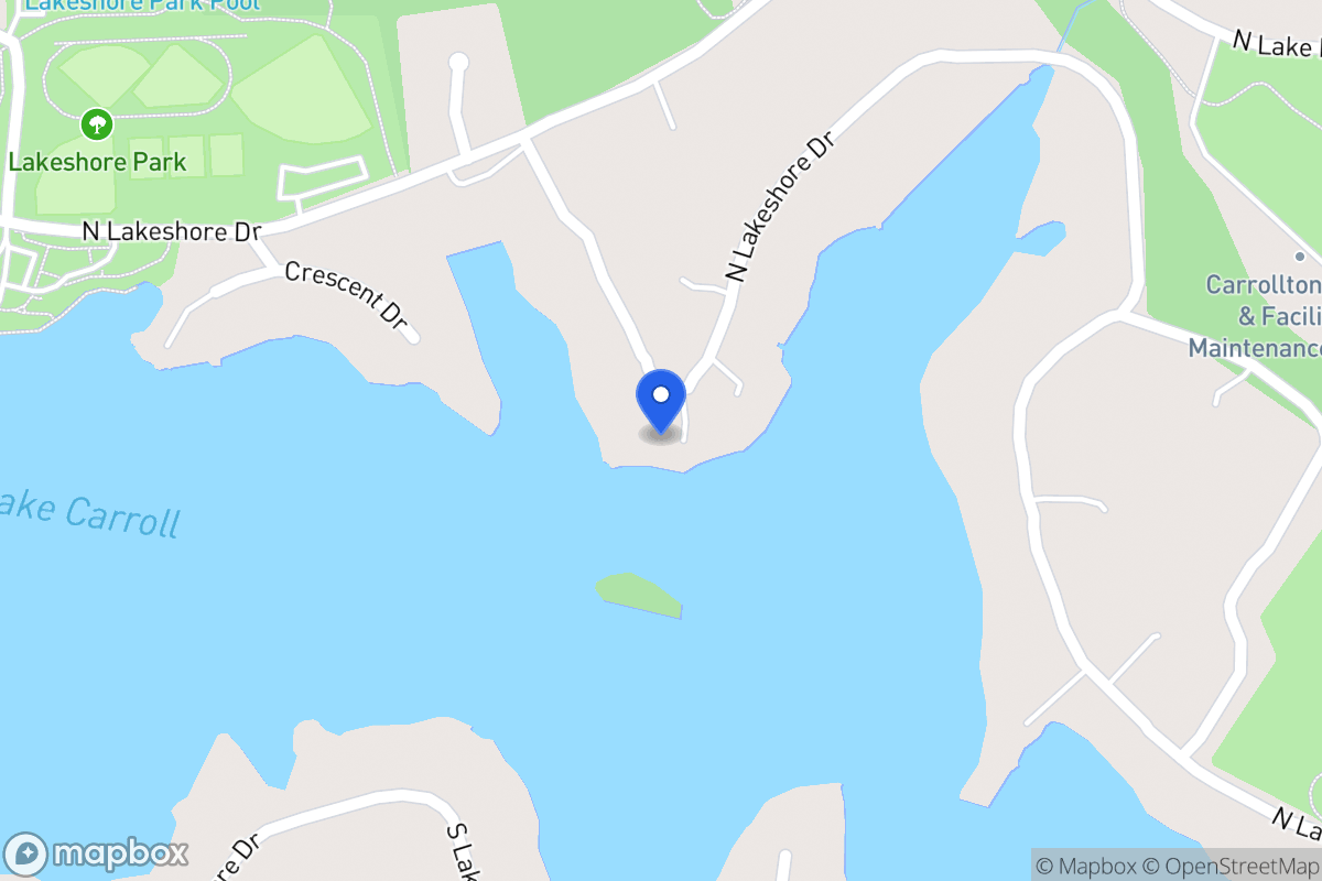 Map of 504 N Lakeshore Dr