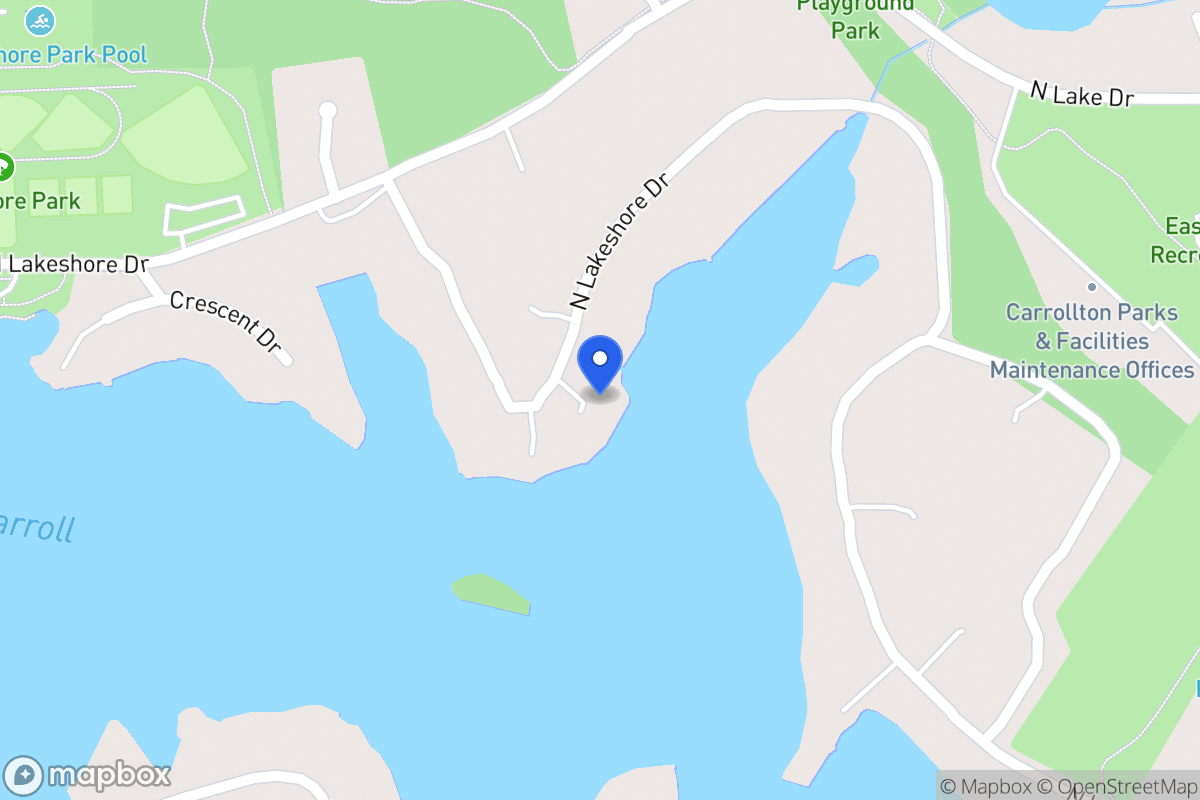 Map of 444 N Lakeshore Dr