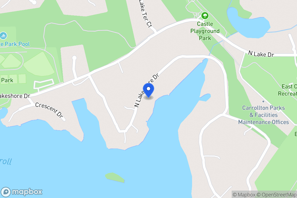 Map of 432 N Lakeshore Dr