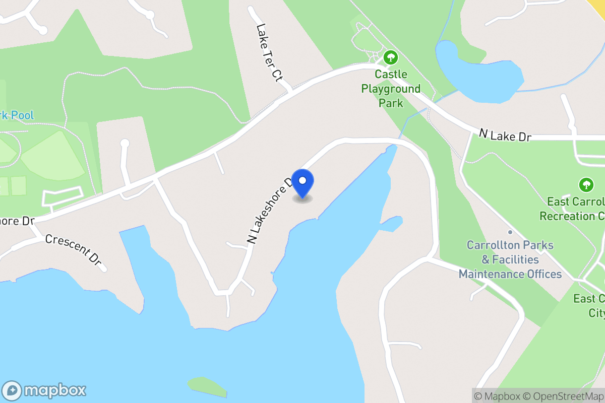 Map of 426 N Lakeshore Dr