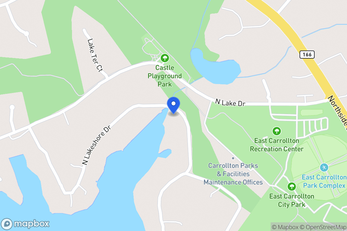 Map of 334 N Lakeshore Dr
