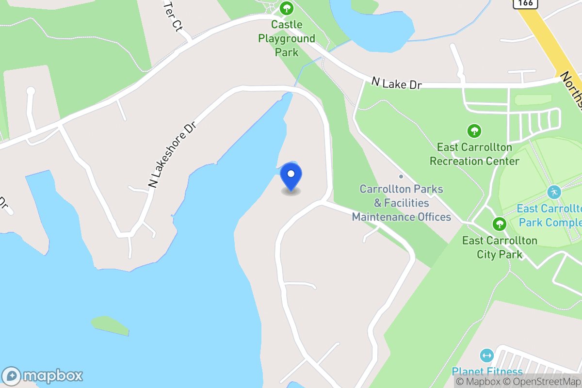Map of 246 N Lakeshore Dr