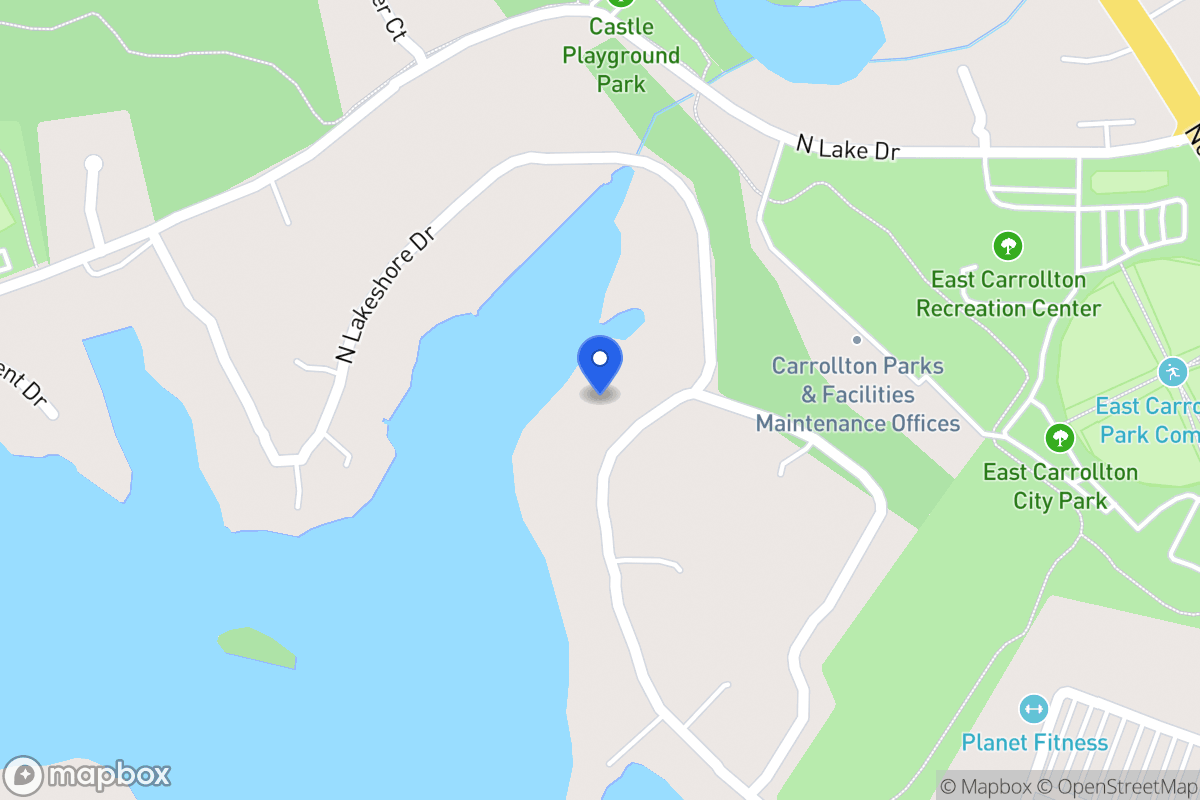 Map of 244 N Lakeshore Dr