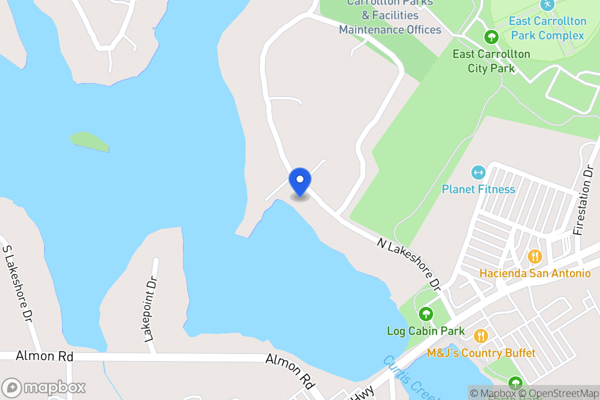 Map of 138 N Lakeshore Dr