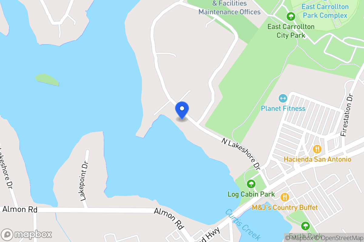 Map of 134 N Lakeshore Dr