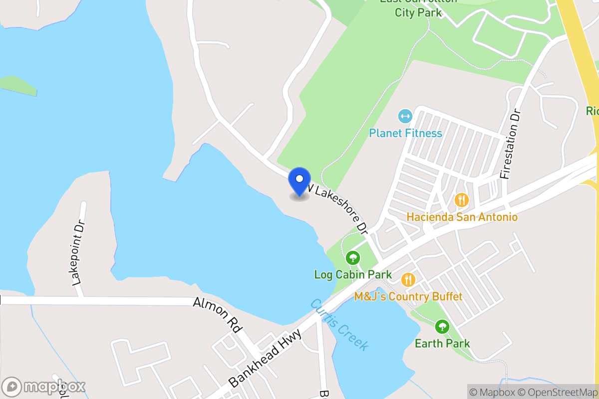 Map of 108 N Lakeshore Dr
