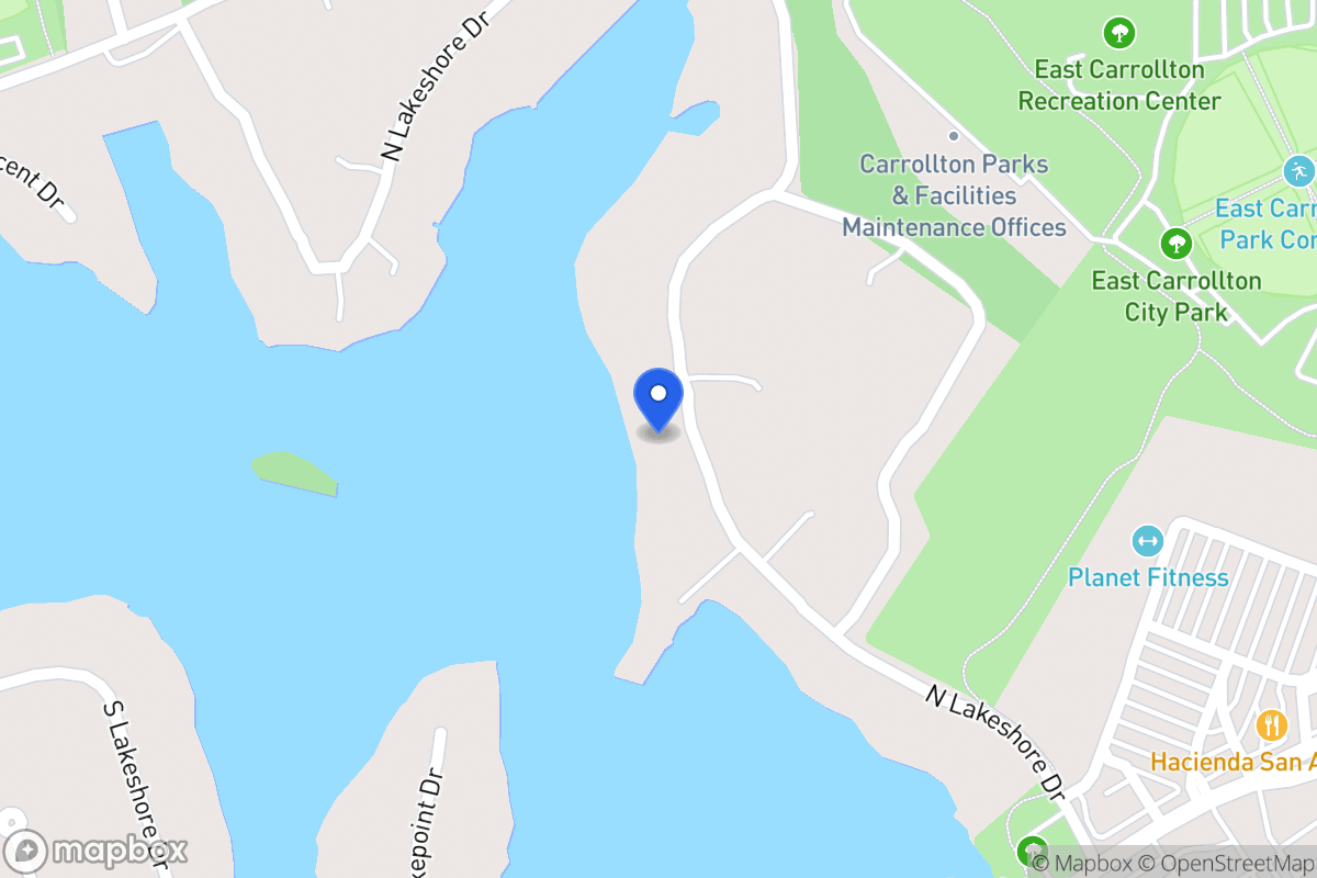 Map of 218 N Lakeshore Dr