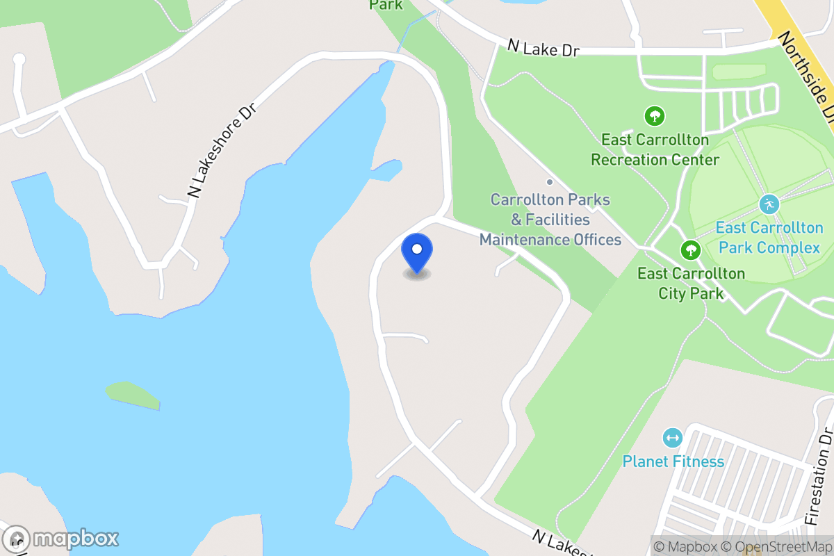 Map of 243 N Lakeshore Dr