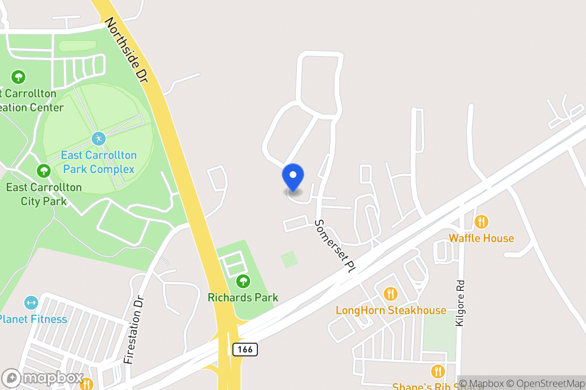 Map of 105 Somerset Pl