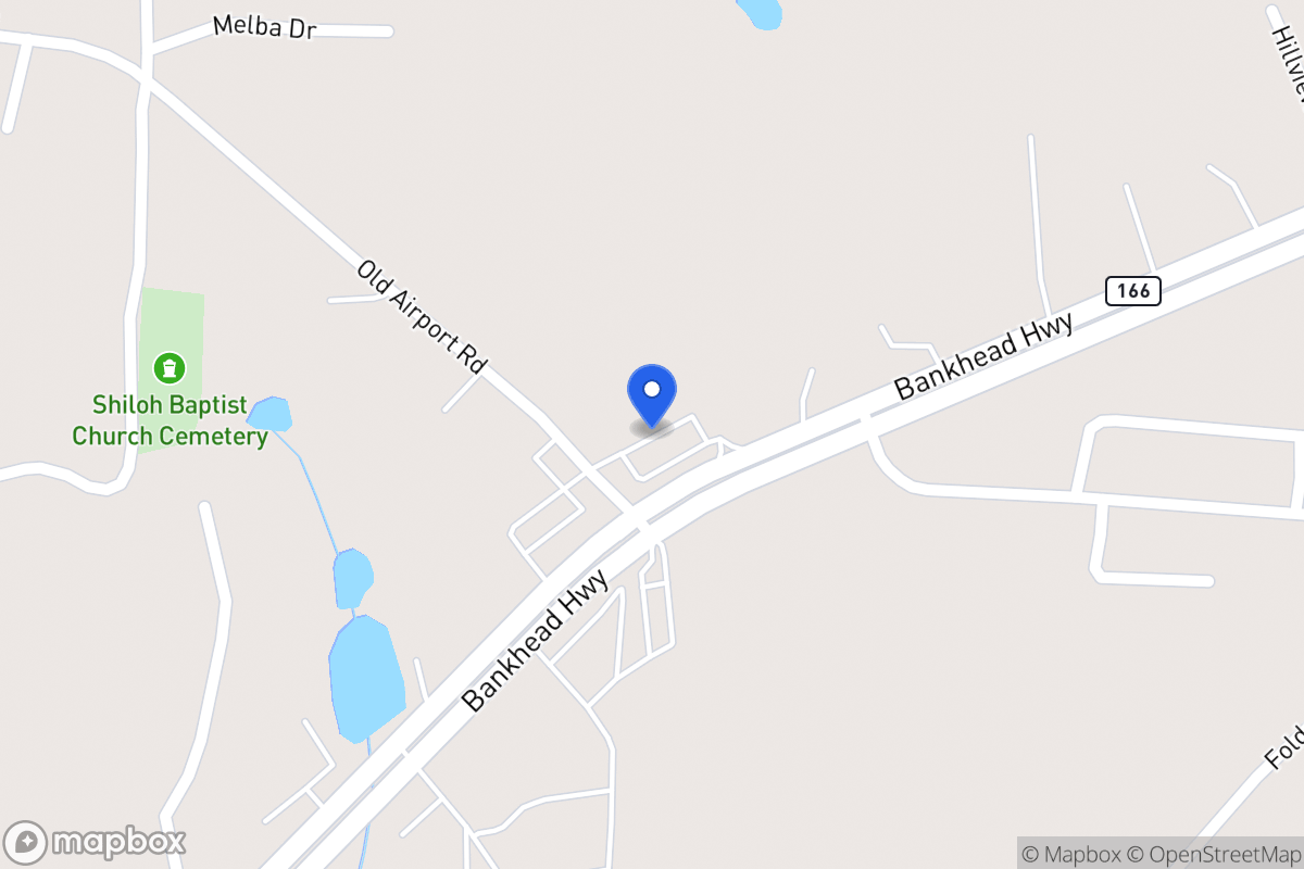 Map of 1676 Bankhead Hwy