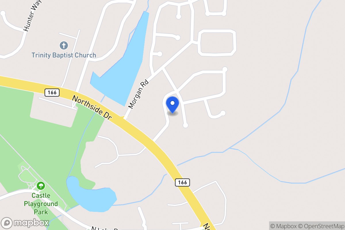 Map of 107 Stoney Brook Dr