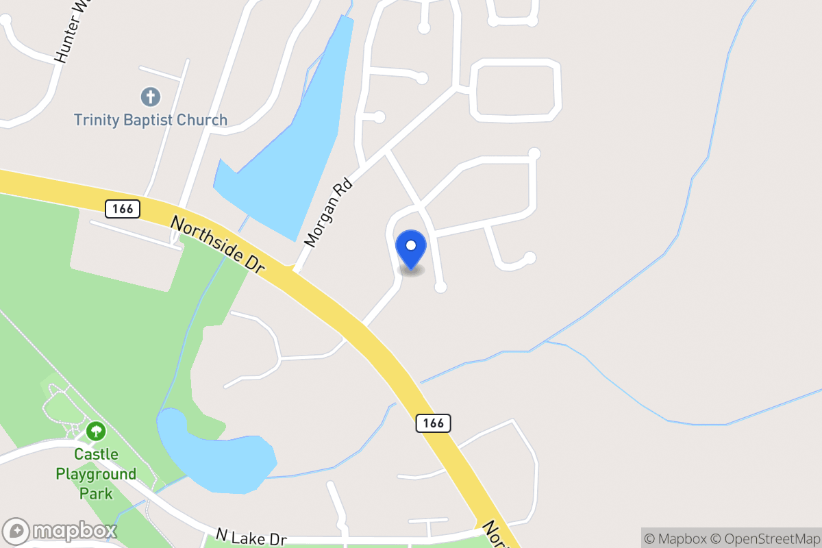 Map of 105 Stoney Brook Dr