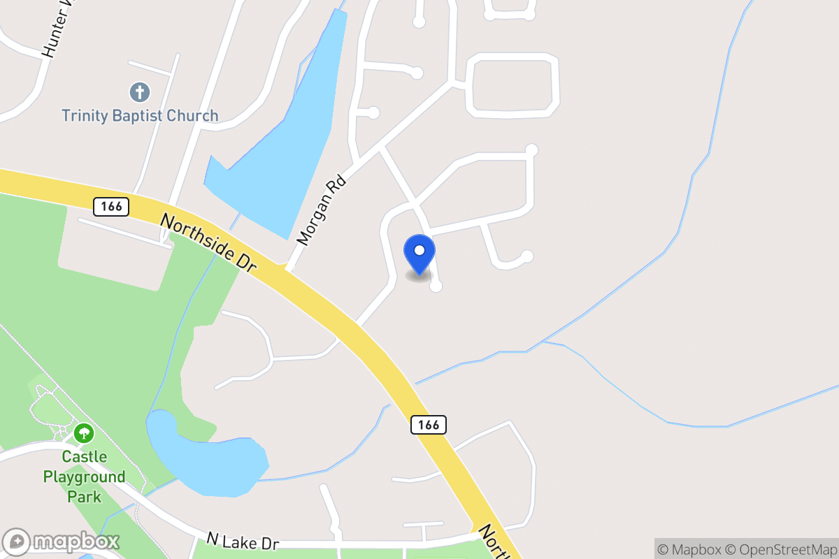 Map of 207 Stoney Point Cv