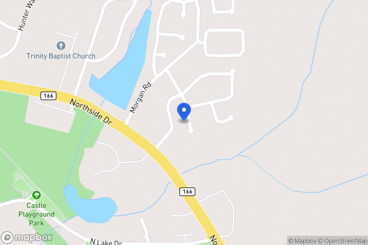 Map of 205 Stoney Point Cv