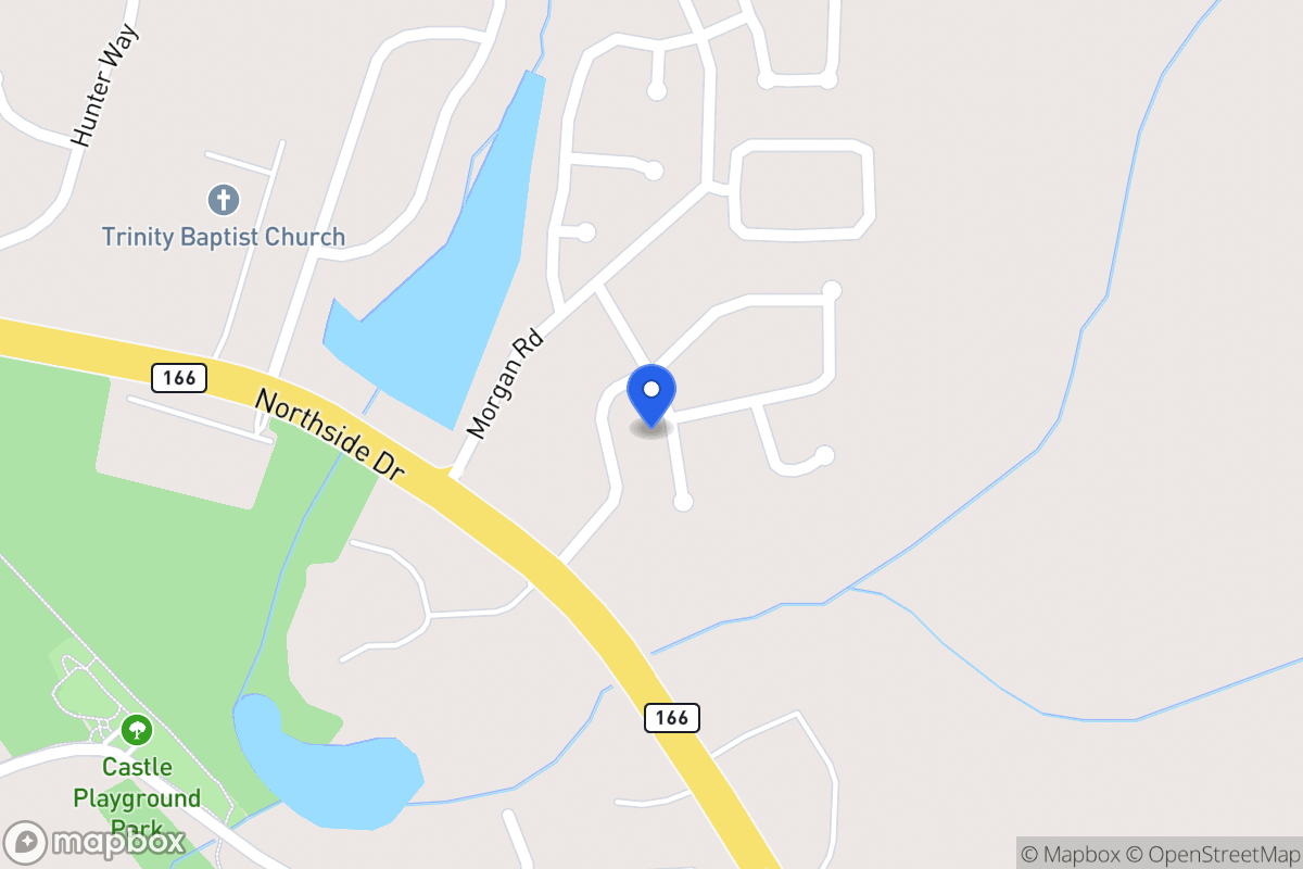 Map of 201 Stoney Point Cv