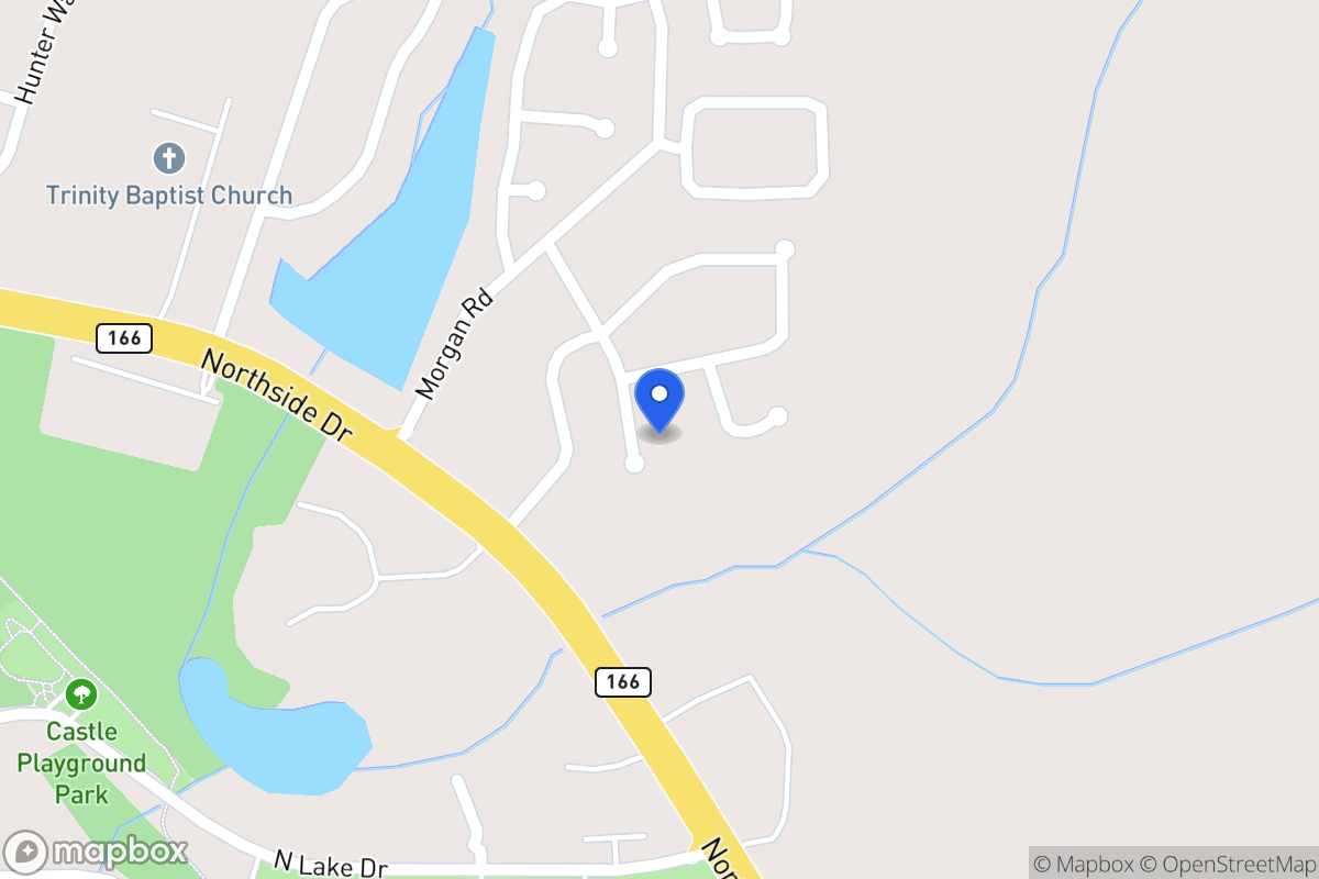 Map of 208 Stoney Point Cv