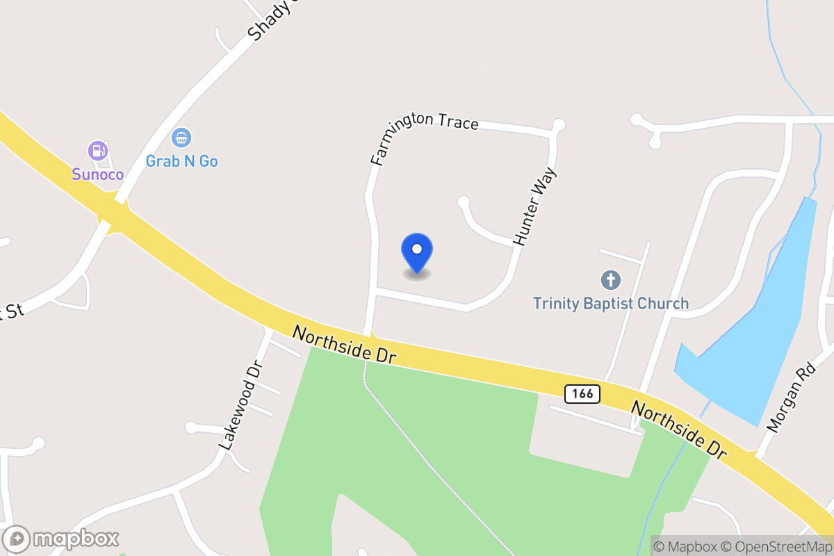 Map of 104 Hunter Way