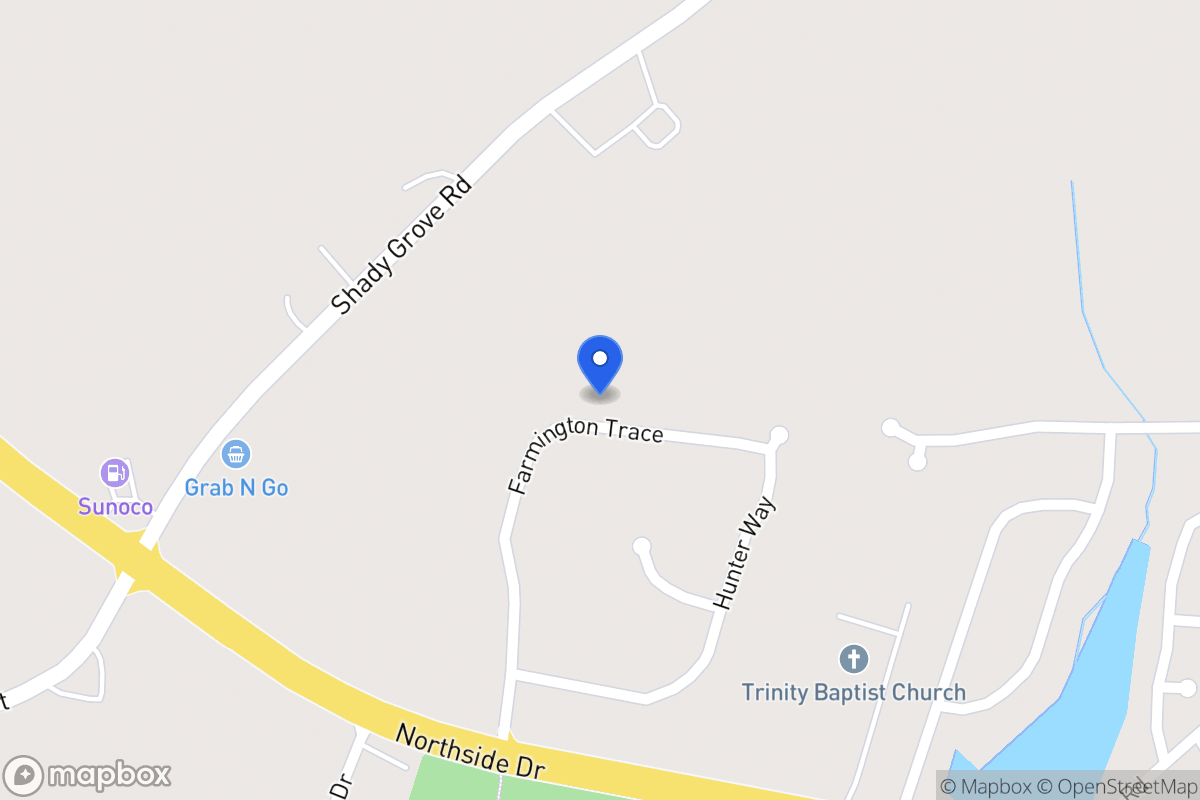 Map of 224 Farmington Trce