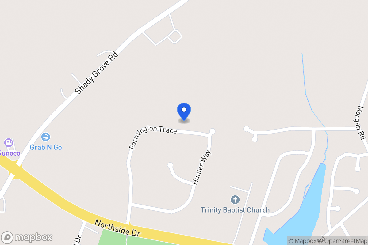 Map of 232 Farmington Trce