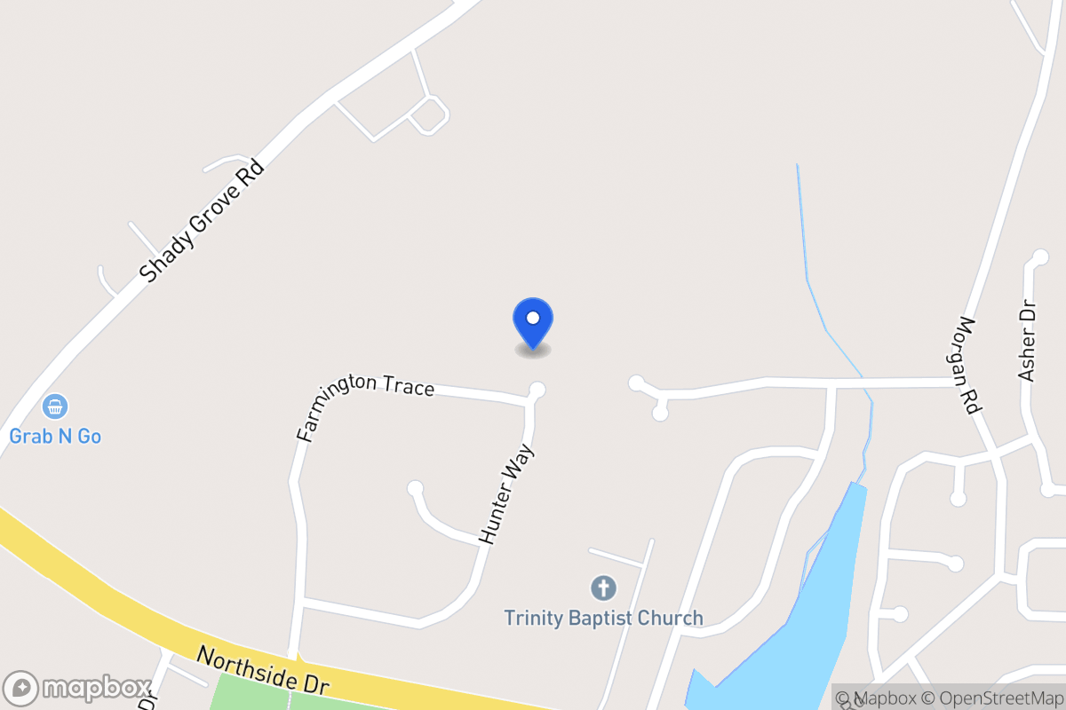 Map of 141 Hunter Way
