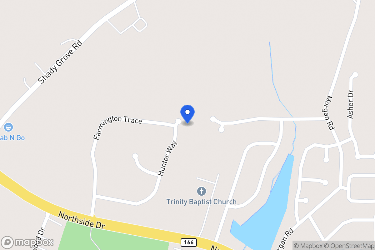 Map of 135 Hunter Way