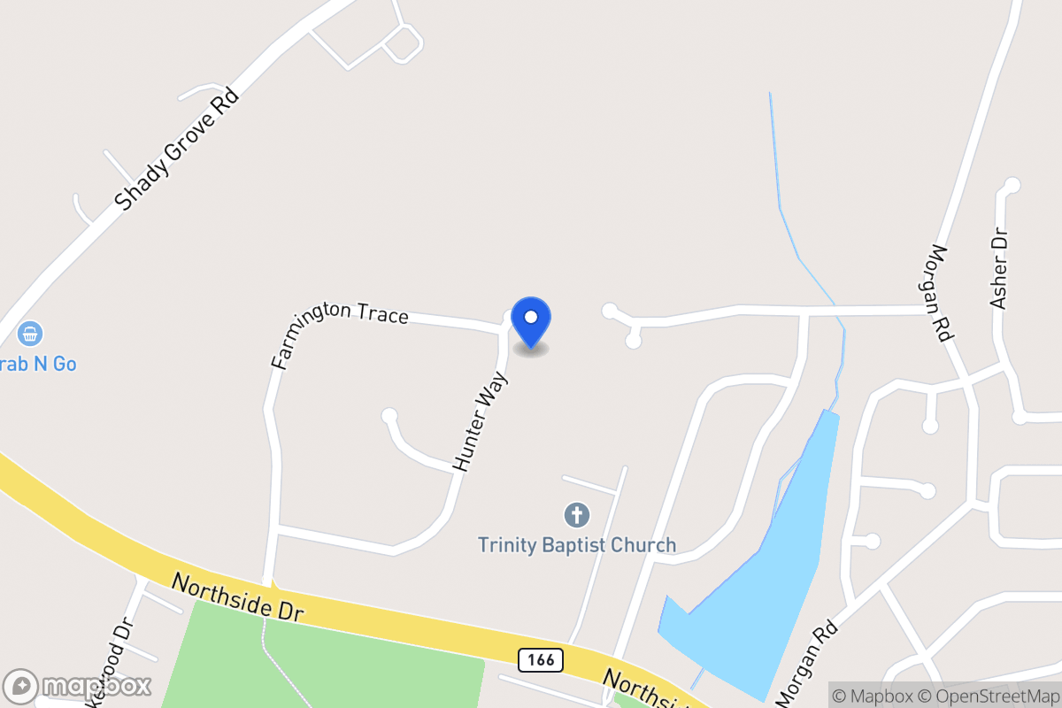 Map of 133 Hunter Way